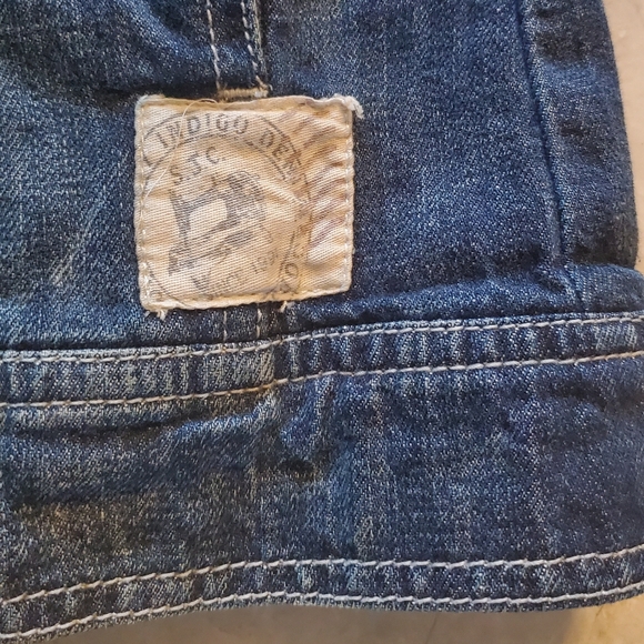MEN SILVER JEANS JEAN JACKET S - Picture 3 of 5